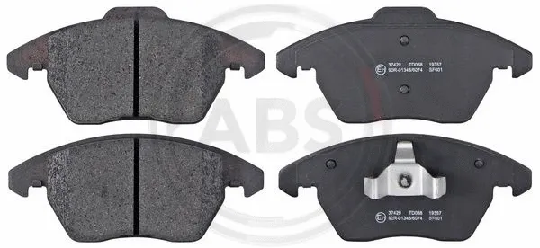 Brake Pad Set, disc brake (37429)