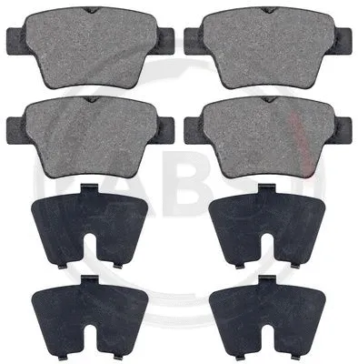 Brake Pad Set, disc brake (37475)
