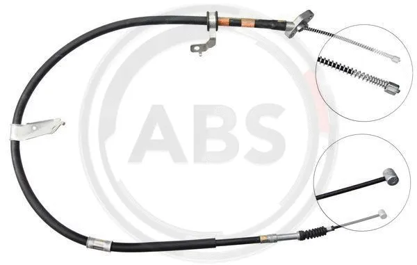 Cable Pull, parking brake (K19348)