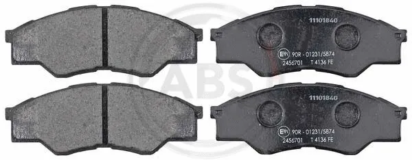 Brake Pad Set, disc brake (37684)