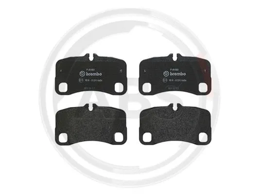 Brake Pad Set, disc brake (P65022)