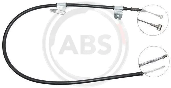 Cable Pull, parking brake (K11888)