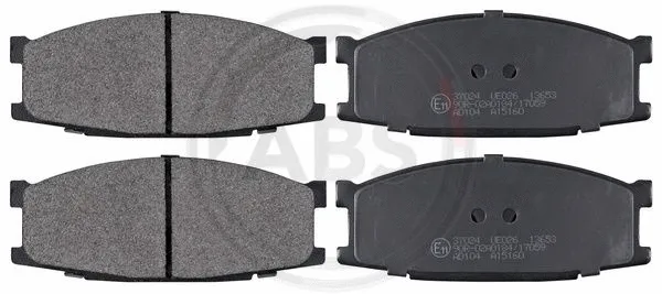 Brake Pad Set, disc brake (37024)