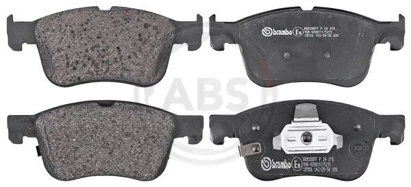 Brake Pad Set, disc brake (P24218)