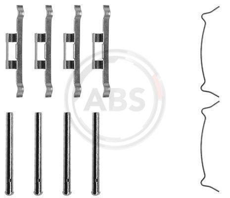 Accessory Kit, disc brake pad (0957Q)