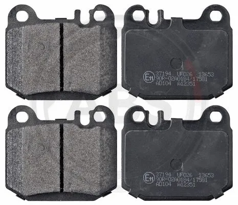 Brake Pad Set, disc brake (37194)