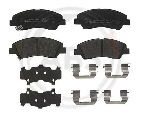 Brake Pad Set, disc brake (P30076)