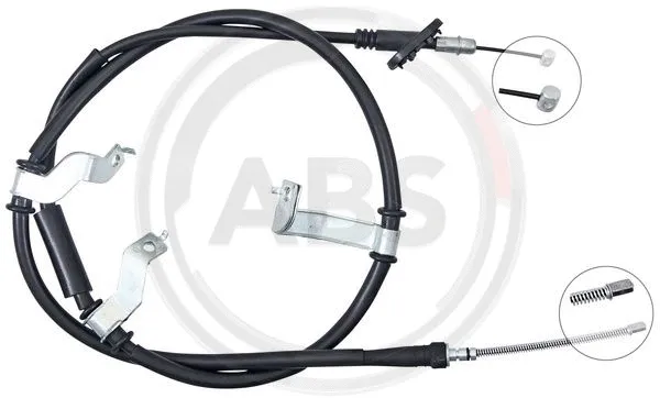 Cable Pull, parking brake (K17338)