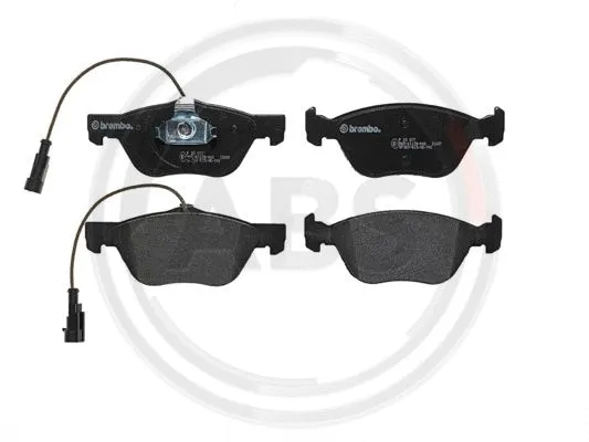 Brake Pad Set, disc brake (P23077)