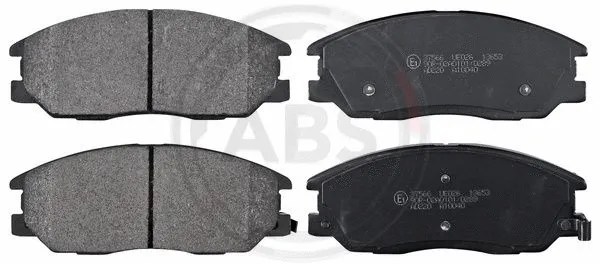 Brake Pad Set, disc brake (37566)