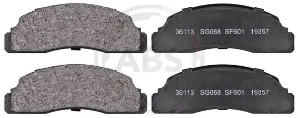 Brake Pad Set, disc brake (36113)