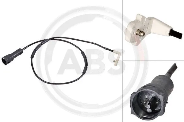 Warning Contact, brake pad wear (39524)