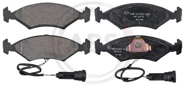 Brake Pad Set, disc brake (36485)