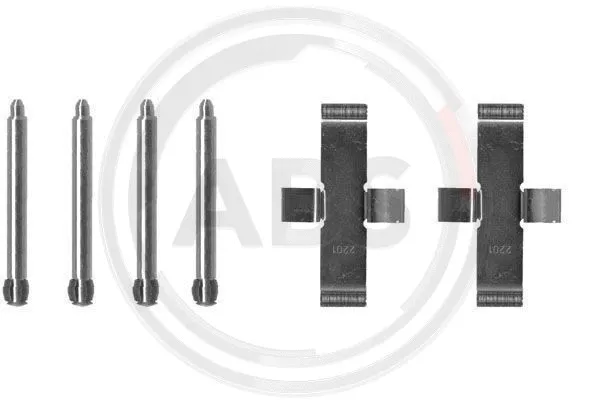 Accessory Kit, disc brake pad (1037Q)