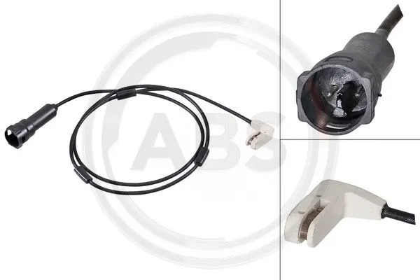 Warning Contact, brake pad wear (39523)