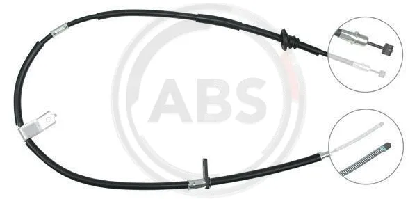 Cable Pull, parking brake (K10897)