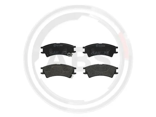 Brake Pad Set, disc brake (P30011)