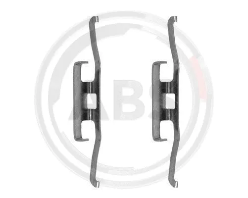 Accessory Kit, disc brake pad (1098Q)
