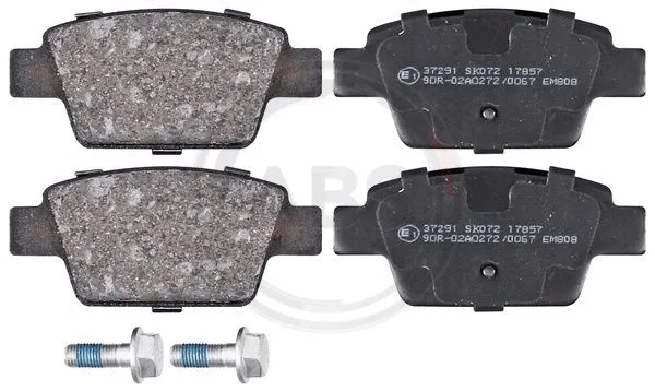 Brake Pad Set, disc brake (37291)