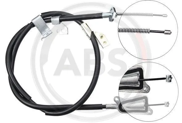 Cable Pull, parking brake (K19868)