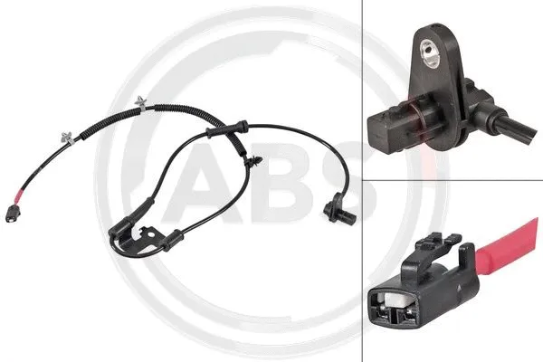Sensor, wheel speed (31550)