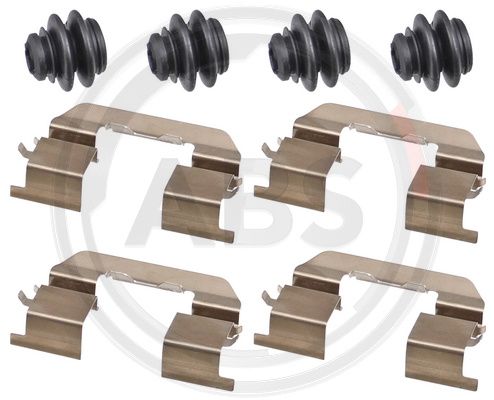 Accessory Kit, disc brake pad (1906Q)