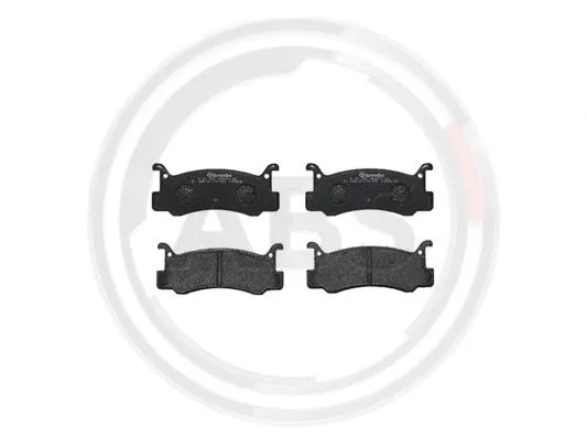 Brake Pad Set, disc brake (P49005)