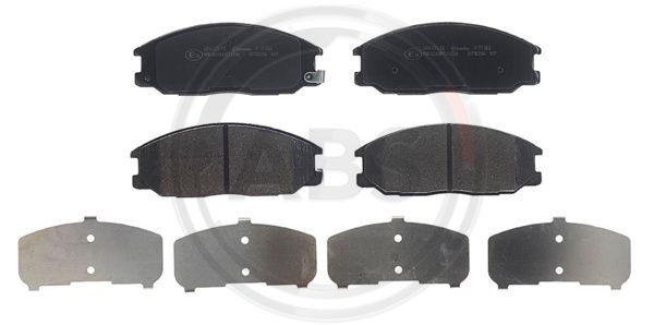 Brake Pad Set, disc brake (P77002)