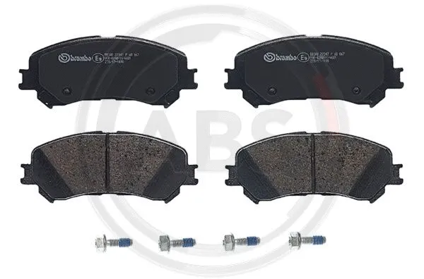 Brake Pad Set, disc brake (P68067)