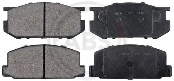 Brake Pad Set, disc brake (36434)