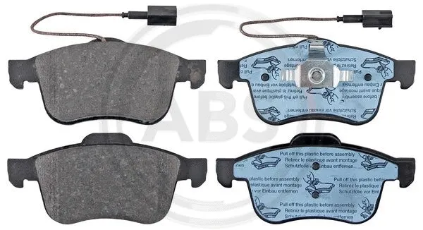 Brake Pad Set, disc brake (37485)
