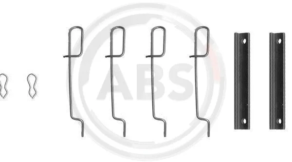Accessory Kit, disc brake pad (0992Q)