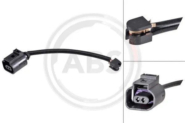 Warning Contact, brake pad wear (39407)