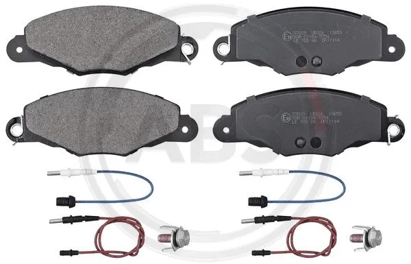 Brake Pad Set, disc brake (37039)