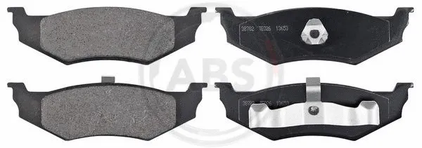 Brake Pad Set, disc brake (38782)