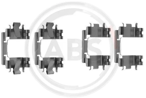 Accessory Kit, disc brake pad (1257Q)