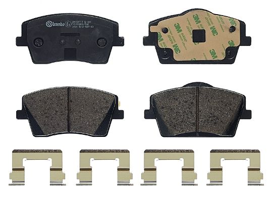 Brake Pad Set, disc brake (P86031)