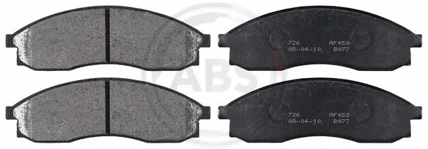 Brake Pad Set, disc brake (36862)