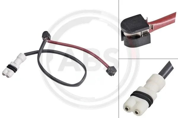 Warning Contact, brake pad wear (39556)