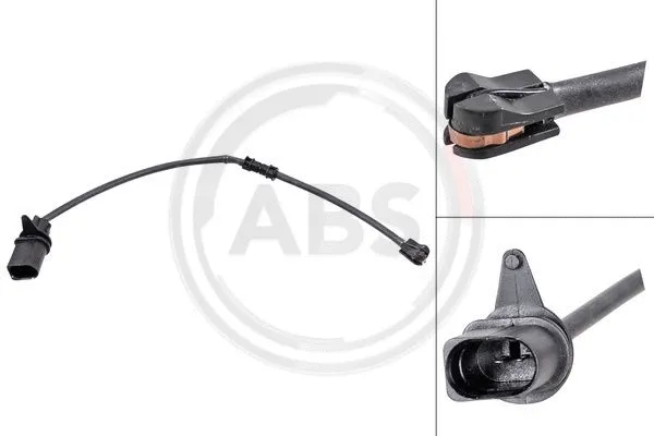 Warning Contact, brake pad wear (39981)