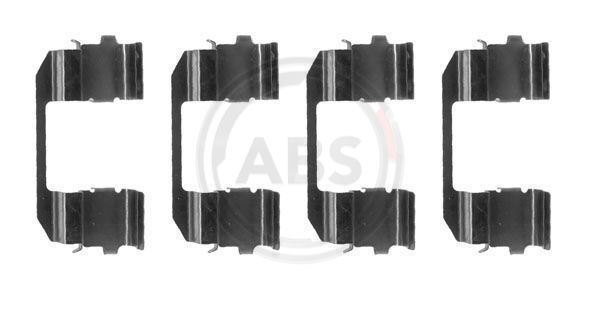 Accessory Kit, disc brake pad (1135Q)