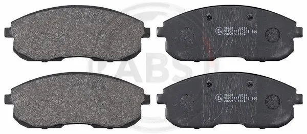 Brake Pad Set, disc brake (36691)