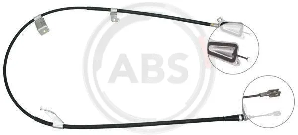 Cable Pull, parking brake (K19788)