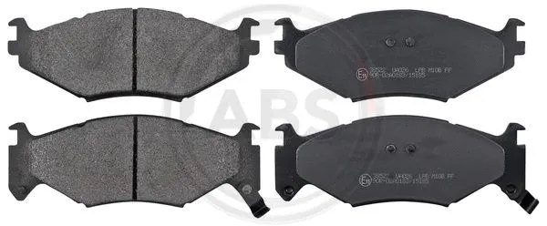 Brake Pad Set, disc brake (38522)