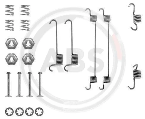 Accessory Kit, brake shoes (0650Q)