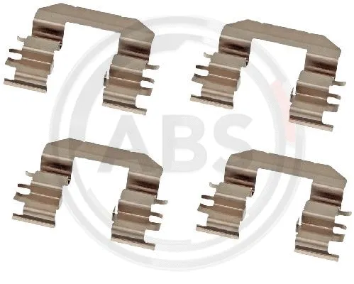 Accessory Kit, disc brake pad (2012Q)