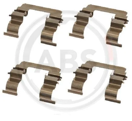 Accessory Kit, disc brake pad (1615Q)