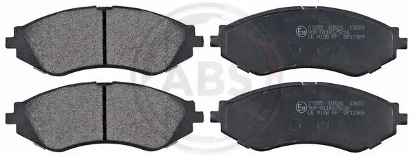 Brake Pad Set, disc brake (37055)