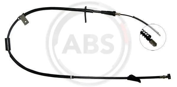 Cable Pull, parking brake (K17777)