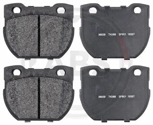 Brake Pad Set, disc brake (36939)